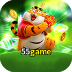 Imagem promocional da 55game mostrando a plataforma e suas vantagens